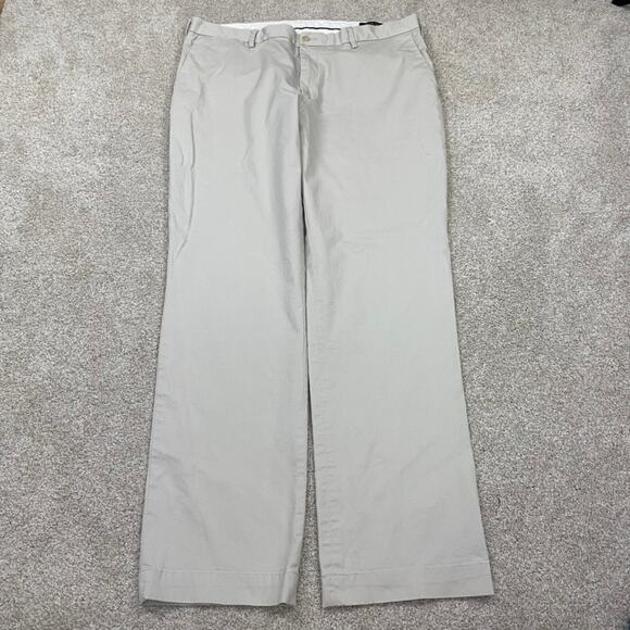Polo Ralph Lauren Pants Mens 38X34* Stretch Classic Fit Khakis Wedding Twill - Picture 2 of 10